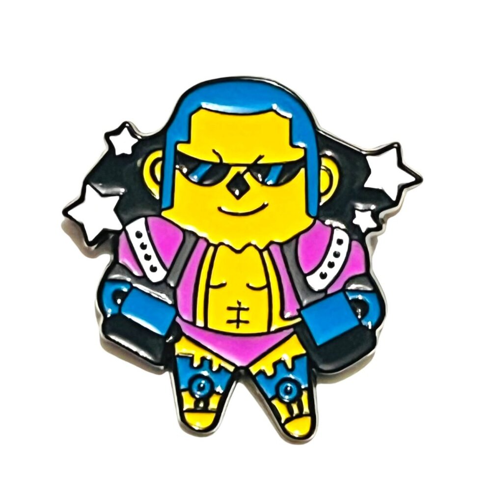 One Piece Franky Fan Made Enamel Pin Lapel Pin